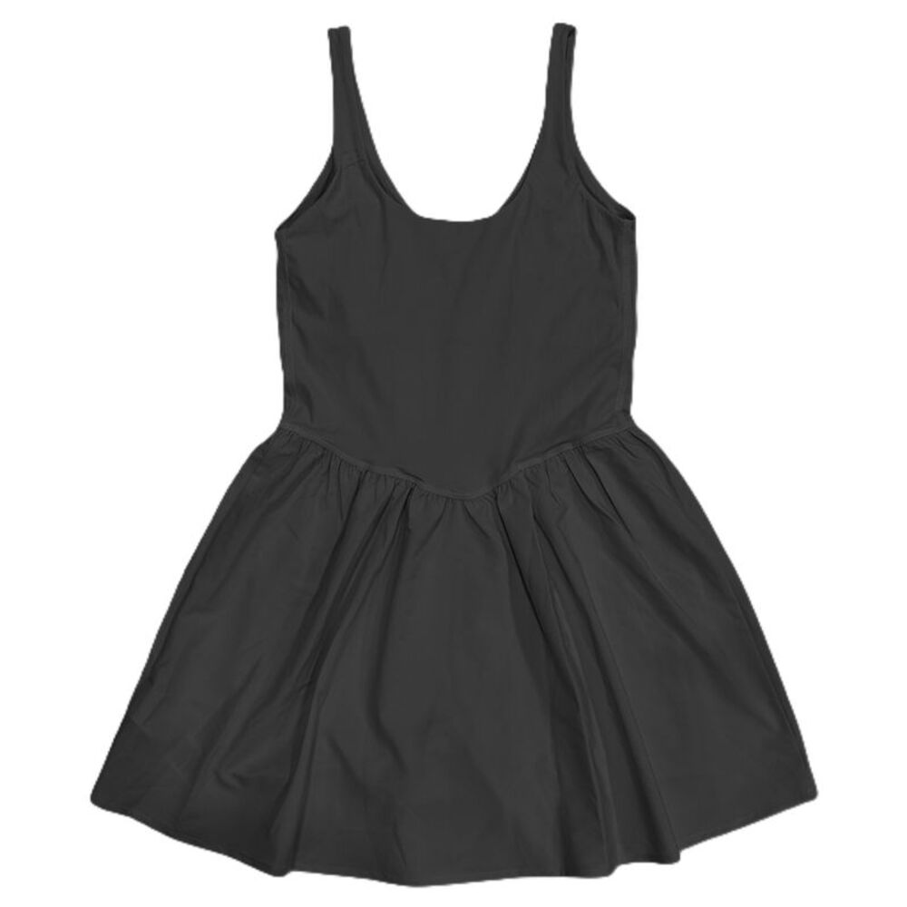 Spalding Black Sleeveless Fit-and-Flare Dress - Picture 3 of 3
